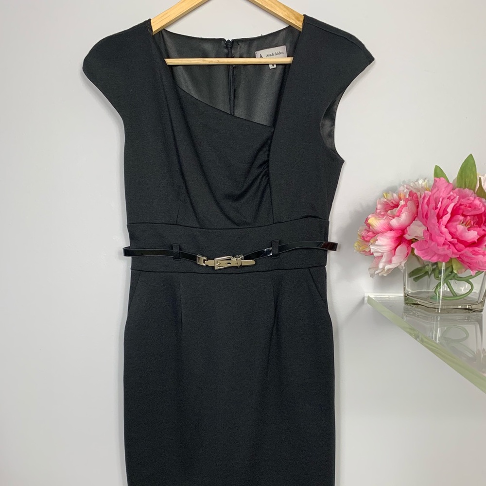 Ava & Aiden black dress